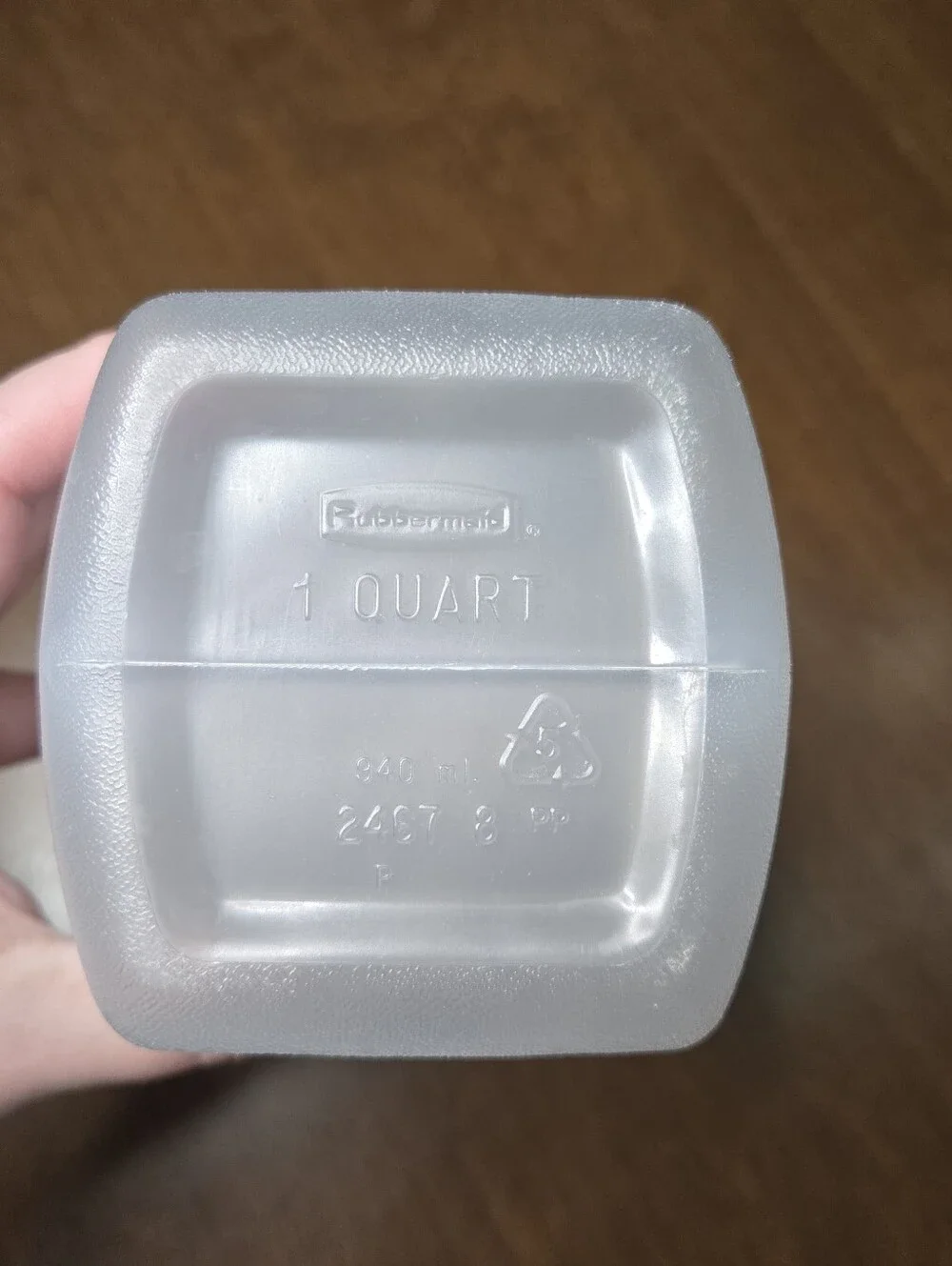 Vtg Rubbermaid Servin' Saver Plastic Dispenser Set 1/2/4 qt Clear Flip Top Lids